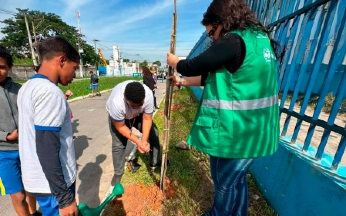 Secretaria de Meio Ambiente de Caxias leva educação ambiental para escolas