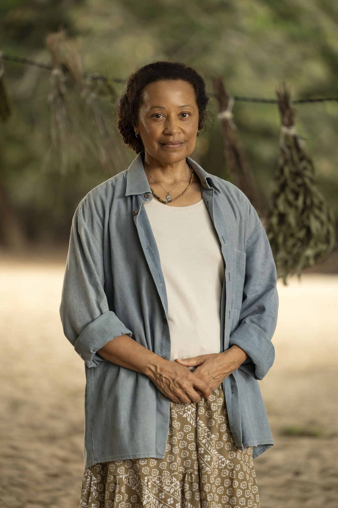 Nora &eacute; uma raizeira do Cerrado em Cora&ccedil;&atilde;o Acelerado - Globo/Manoella Mello