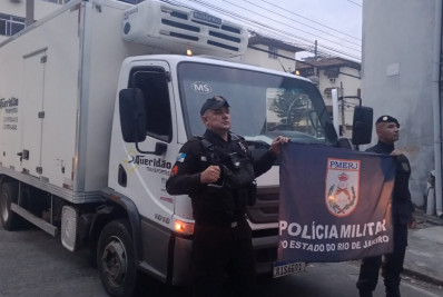 Carga avaliada em mais de R$ 40 mil é recuperada na Zona Norte