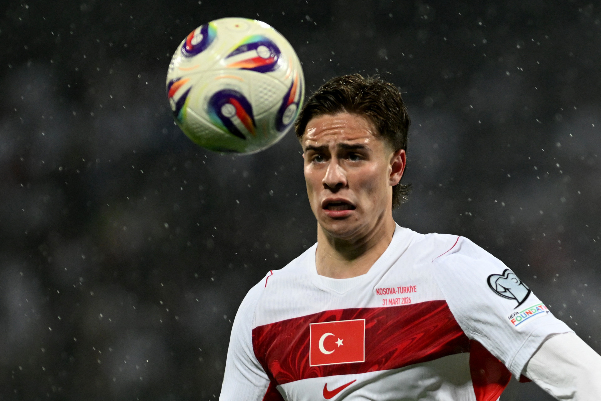 Yildiz é um dos principais nomes da Turquia na Copa do Mundo - Armend Nimani / AFP