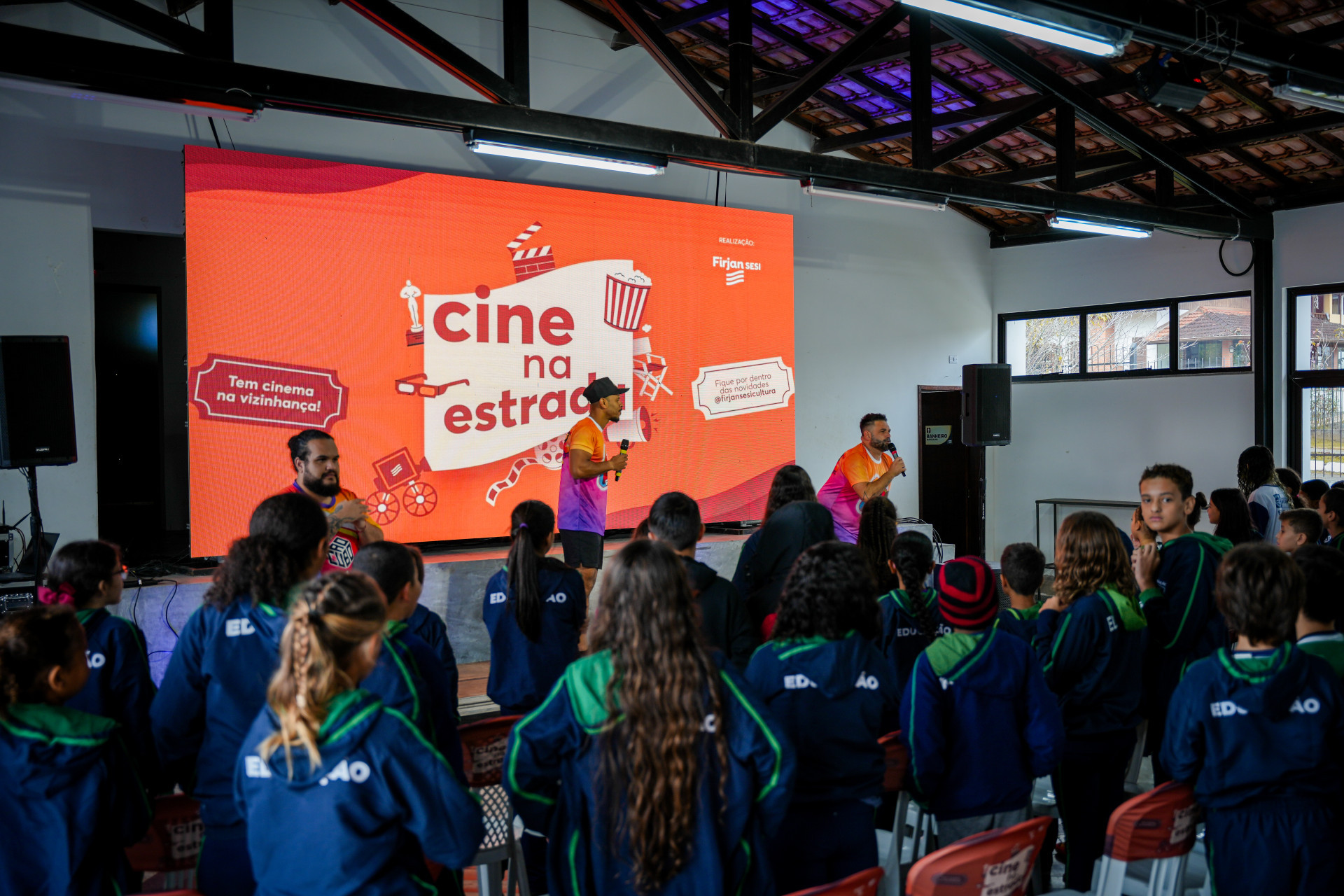 Caravana Firjan SESI Cine na Estrada leva sessões gratuitas 