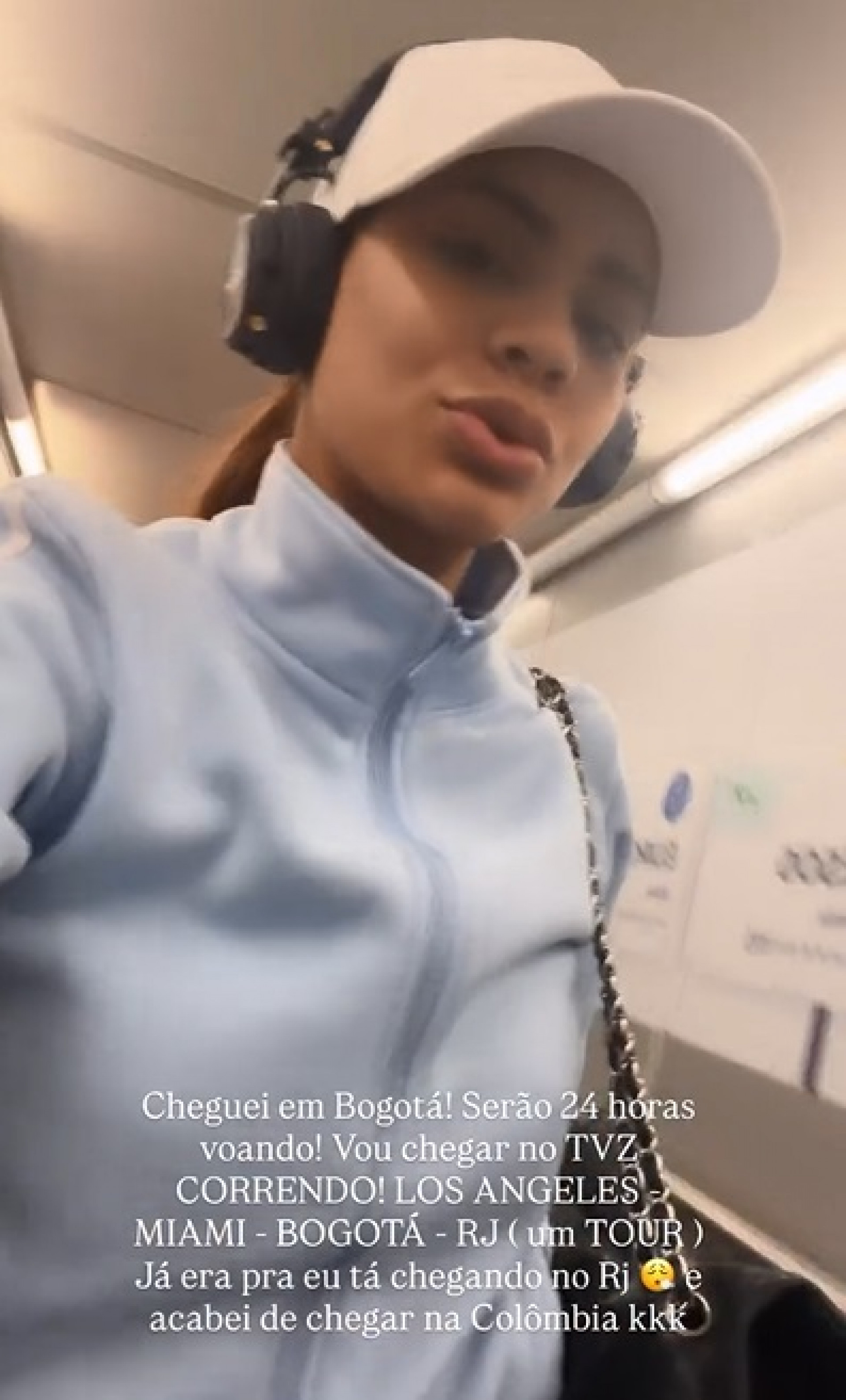 Lexa encarou conexões para cumprir agenda no Rio de Janeiro  - Reprodução/Instagram