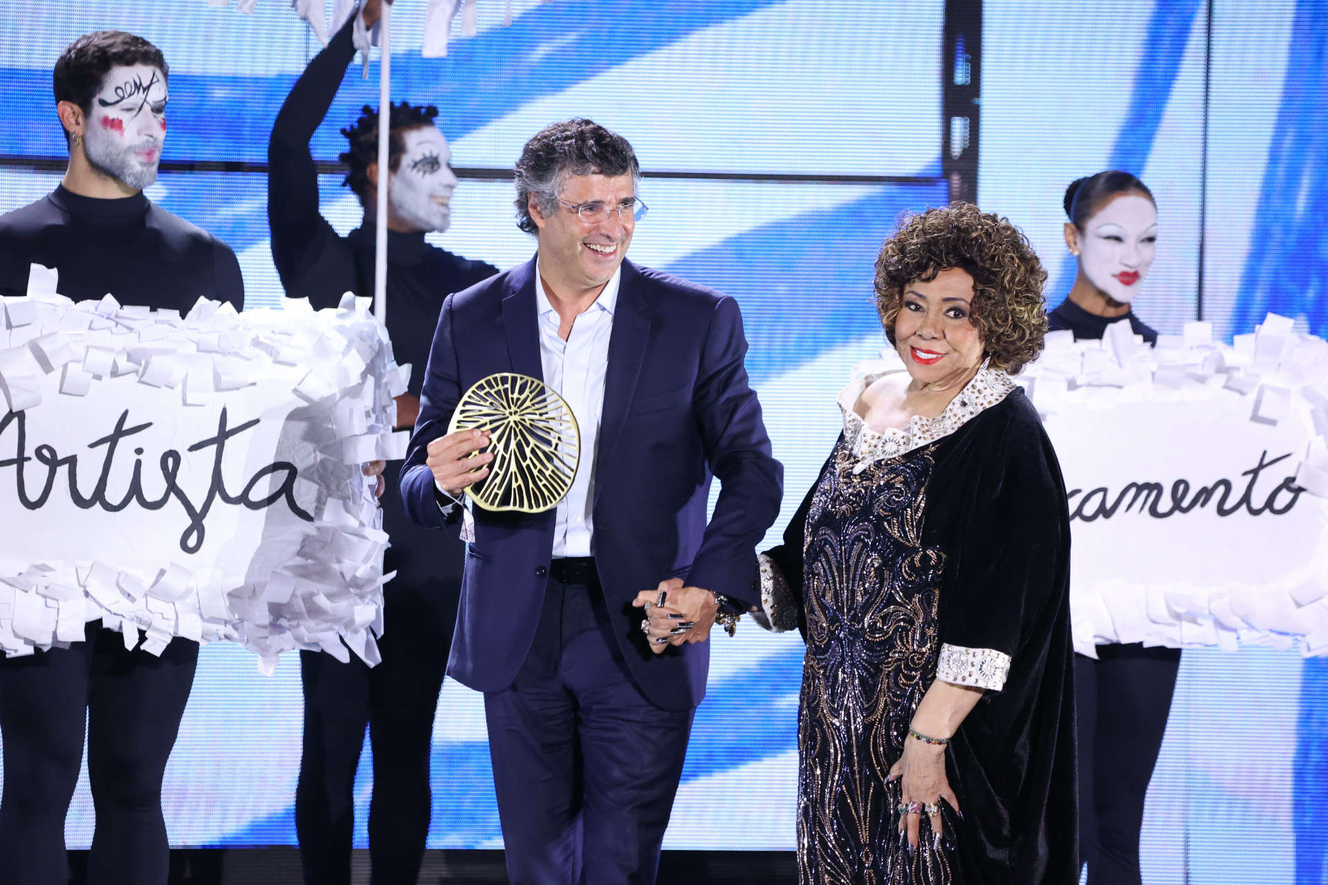 Alcione vence a categoria Melhor Artista de samba - Lucas RT Fotografia / Divulgação