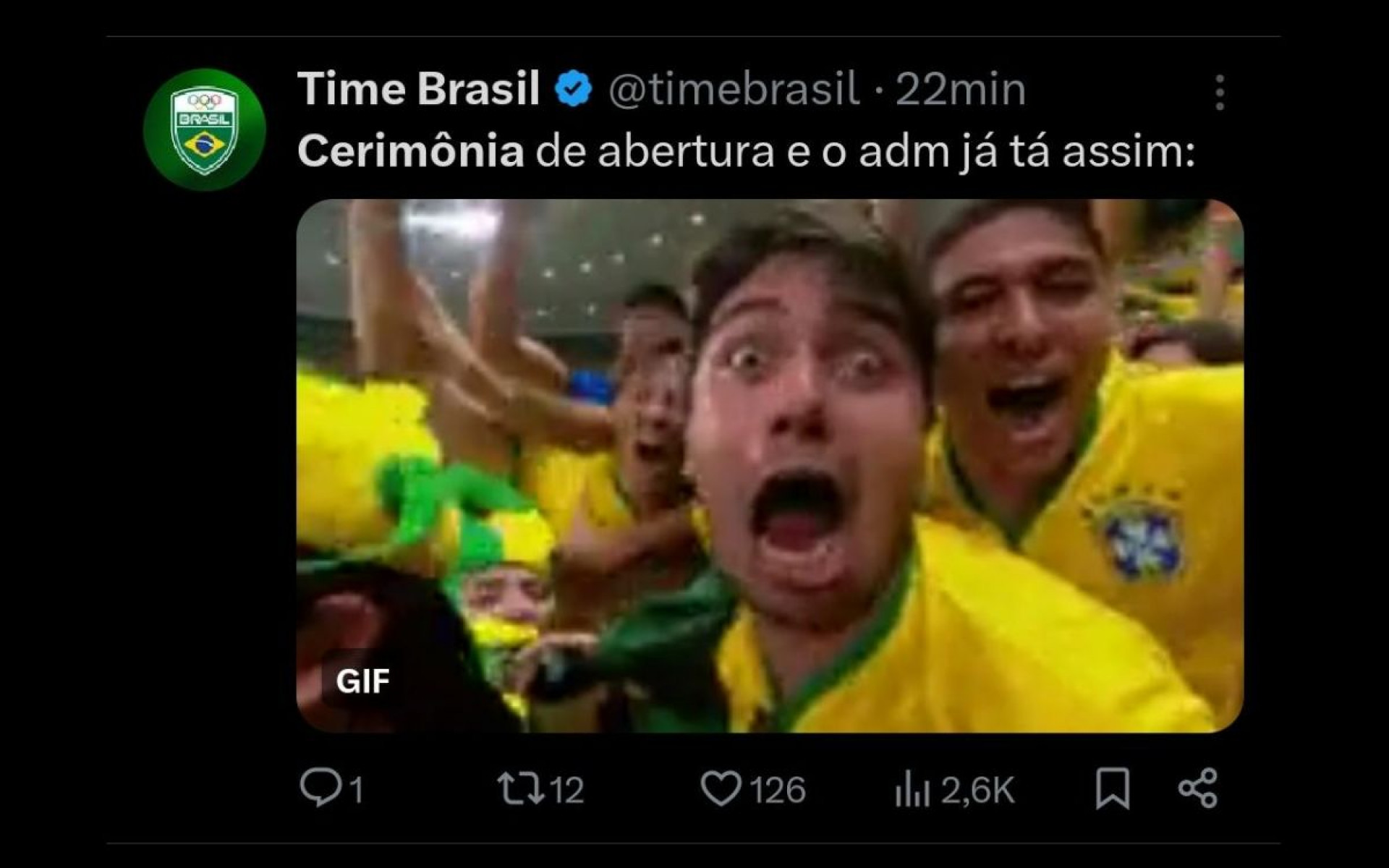 Cerimônia de abertura gerou memes na Web - Reprodução / X