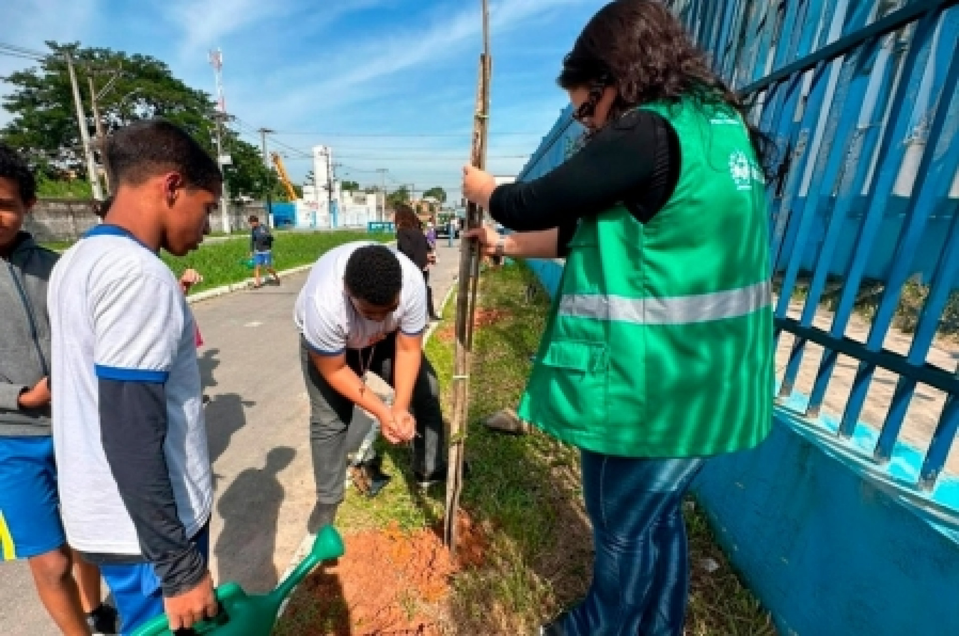 Secretaria de Meio Ambiente de Caxias leva educação ambienta