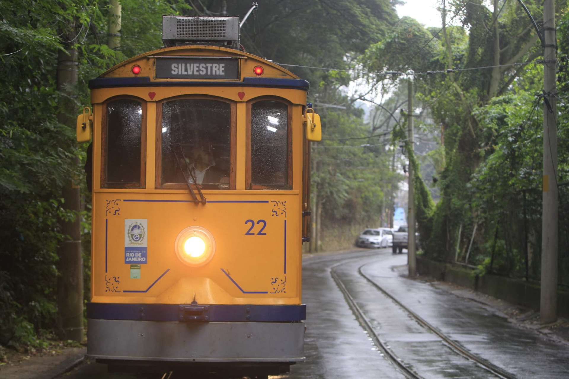 Ramal Silvestre, do Bonde de Santa Teresa, passou por revitalização e reabriu para o público
 - Reginaldo Pimenta/Agência O Dia