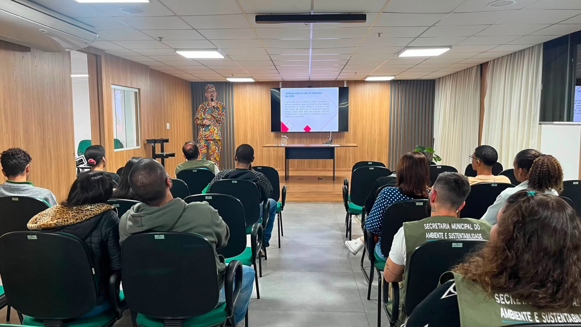 Povos de terreiro e sustentabilidade são tema de palestra na