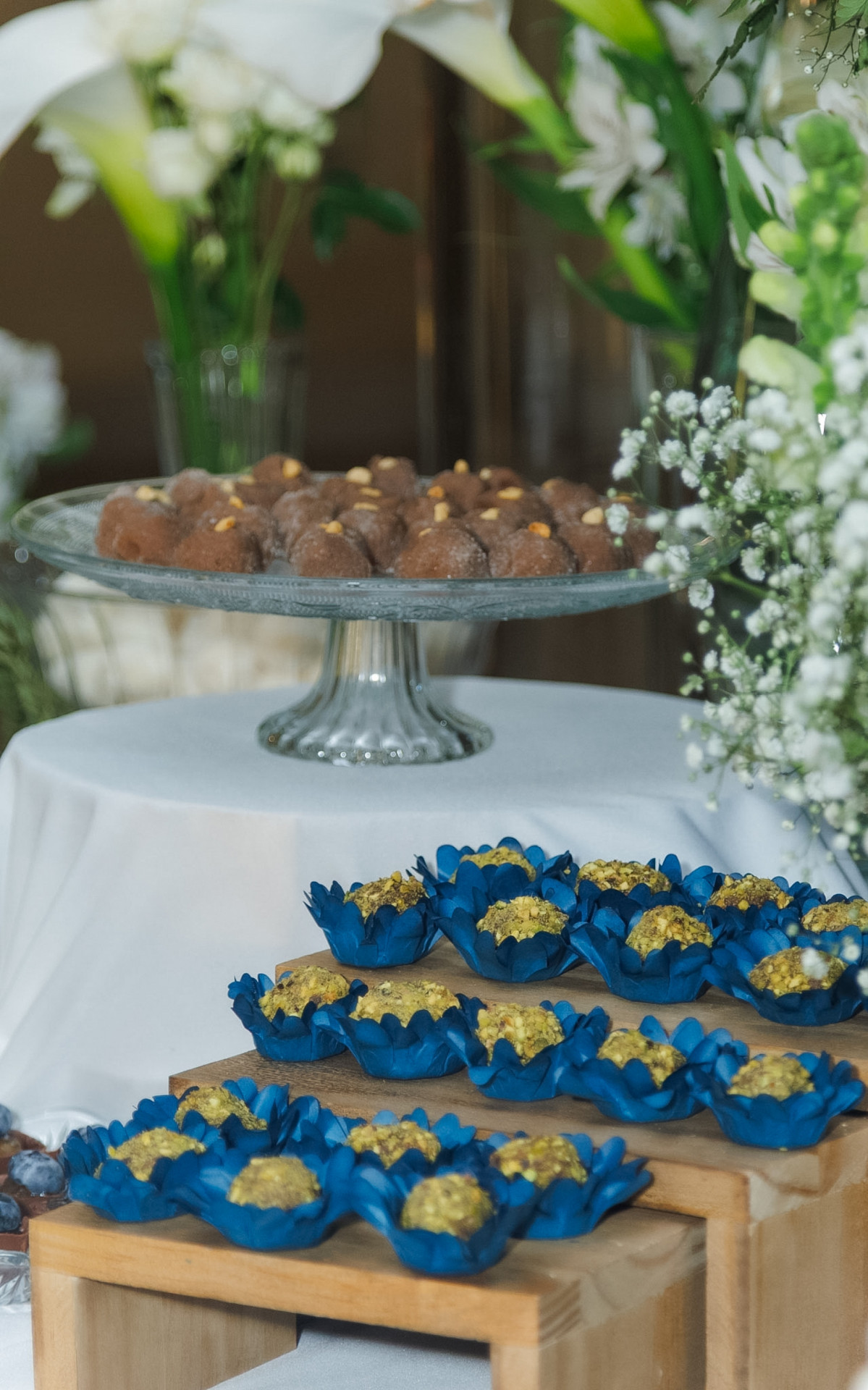 Detalhes da decoração do casamento de Sidney Sampaio e Luana Sales