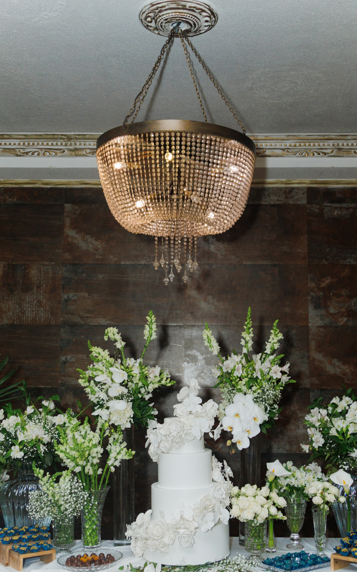 Detalhes da decoração do casamento de Sidney Sampaio e Luana Sales