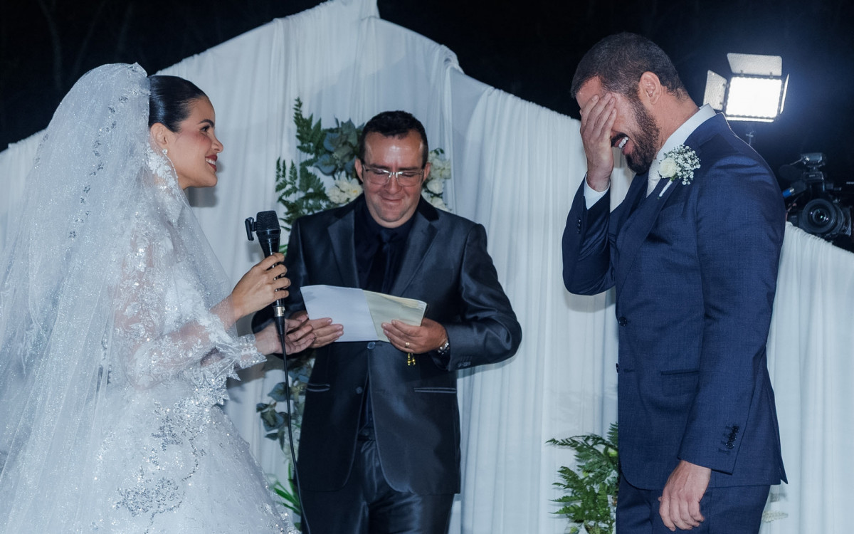  Sidney Sampaio se casa com Luana Sales