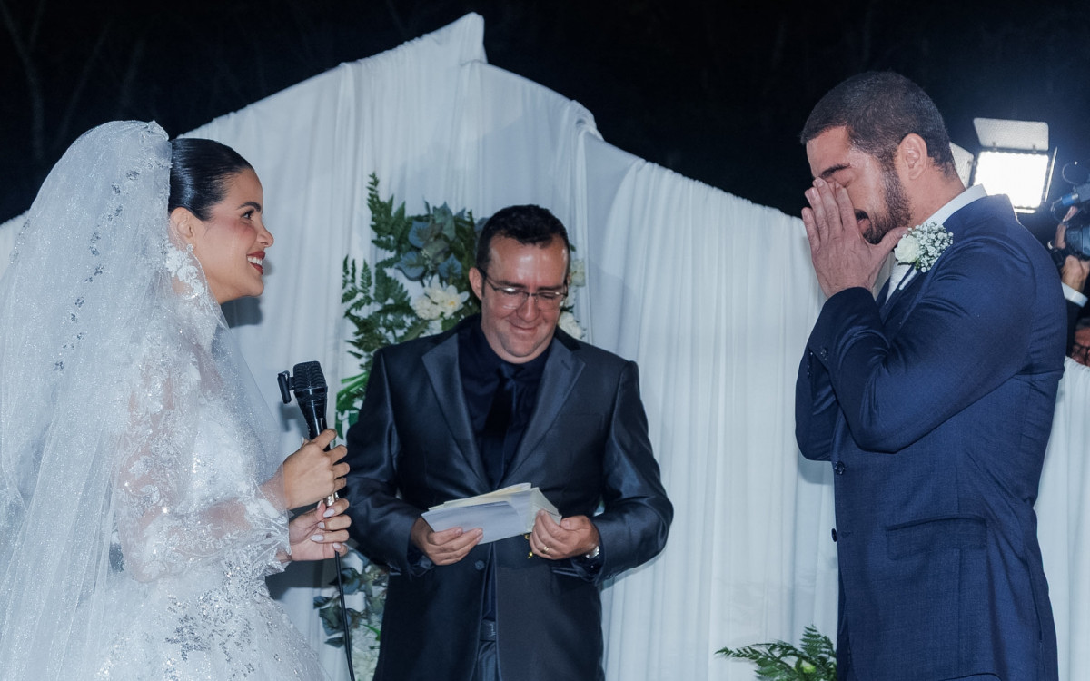  Sidney Sampaio se casa com Luana Sales