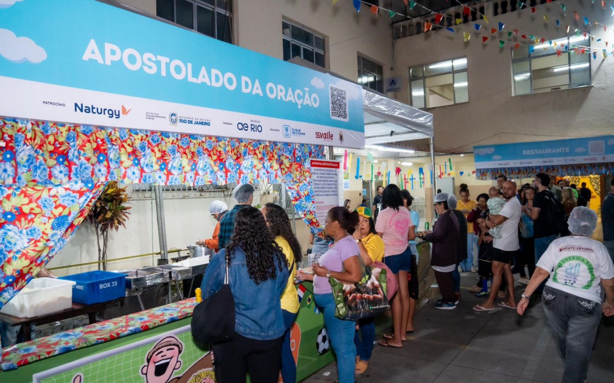 Festa de Santo Ant&ocirc;nio, em Caxias, atrai p&uacute;blico de todas as idades - Divulga&ccedil;&atilde;o