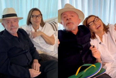 Lula e Janja fazem live de Dia dos Namorados