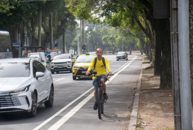 Nova ciclofaixa da Praia do Flamengo vai ligar Aterro ao Catete e Laranjeiras