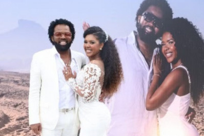 Casamento de Xande de Pilares e Thay Pereira reúne famosos; Veja fotos!