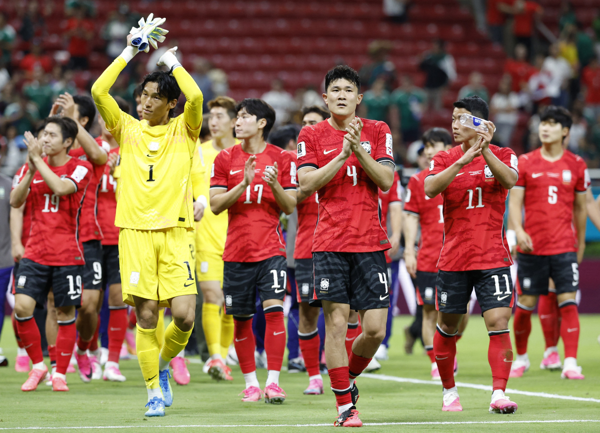 A Coreia do Sul estreou na Copa do Mundo de 2026 com vitória de virada sobre a República Tcheca por 2 a 0 - Ulises Ruiz / AFP