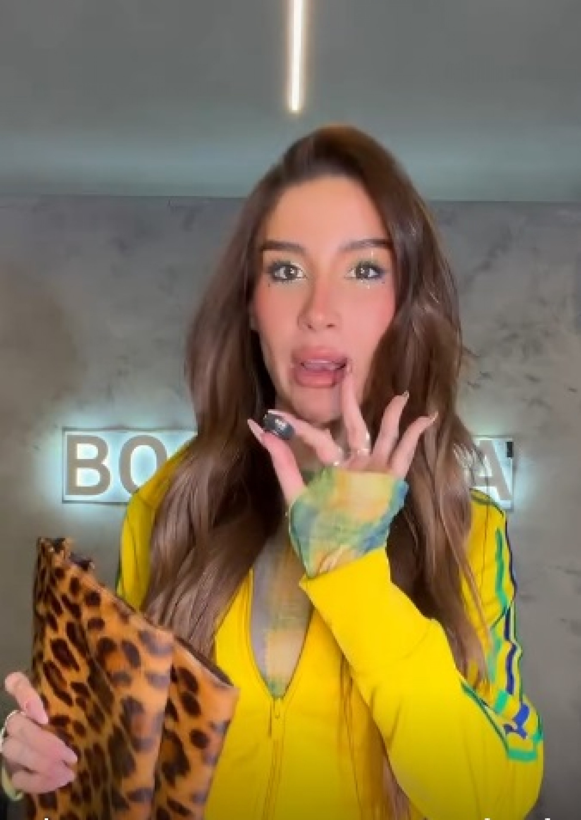 Bianca Andrade aposta em make com as cores do Brasil - Reprodução do Instagram