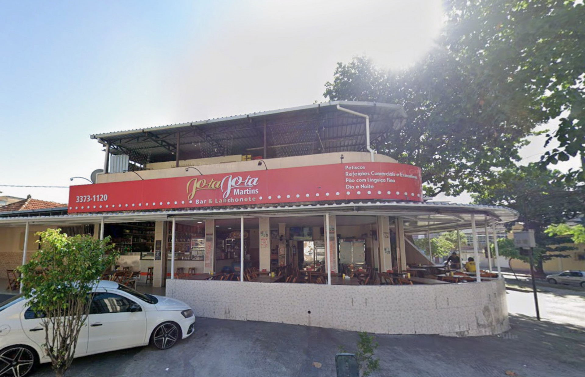 Agentes estavam almoçando no restaurante Jota Jota - Reprodução / Google Maps