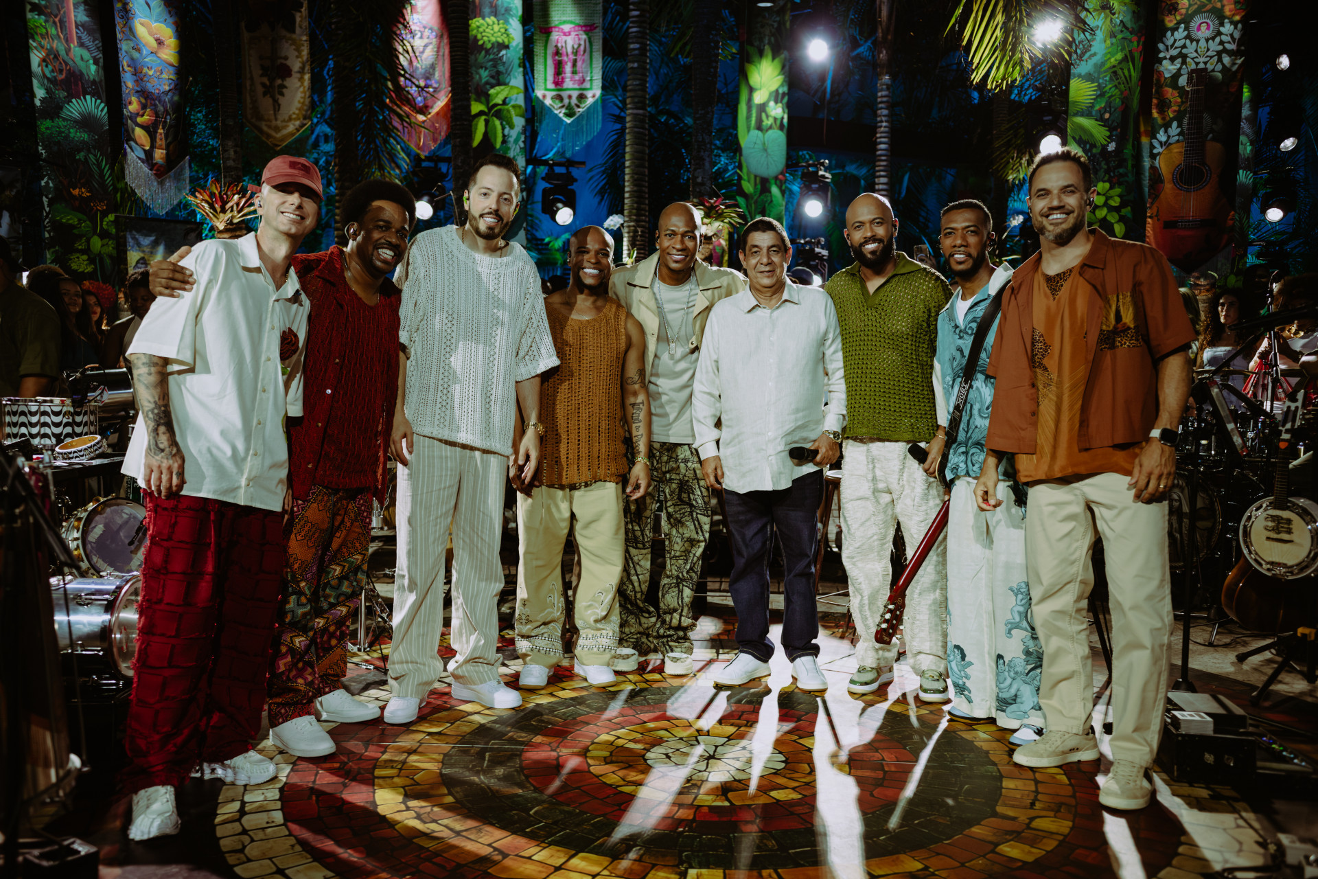 Turma do Pagode já lançou projeto com músicas e participação de Zeca Pagodinho - Divulgação