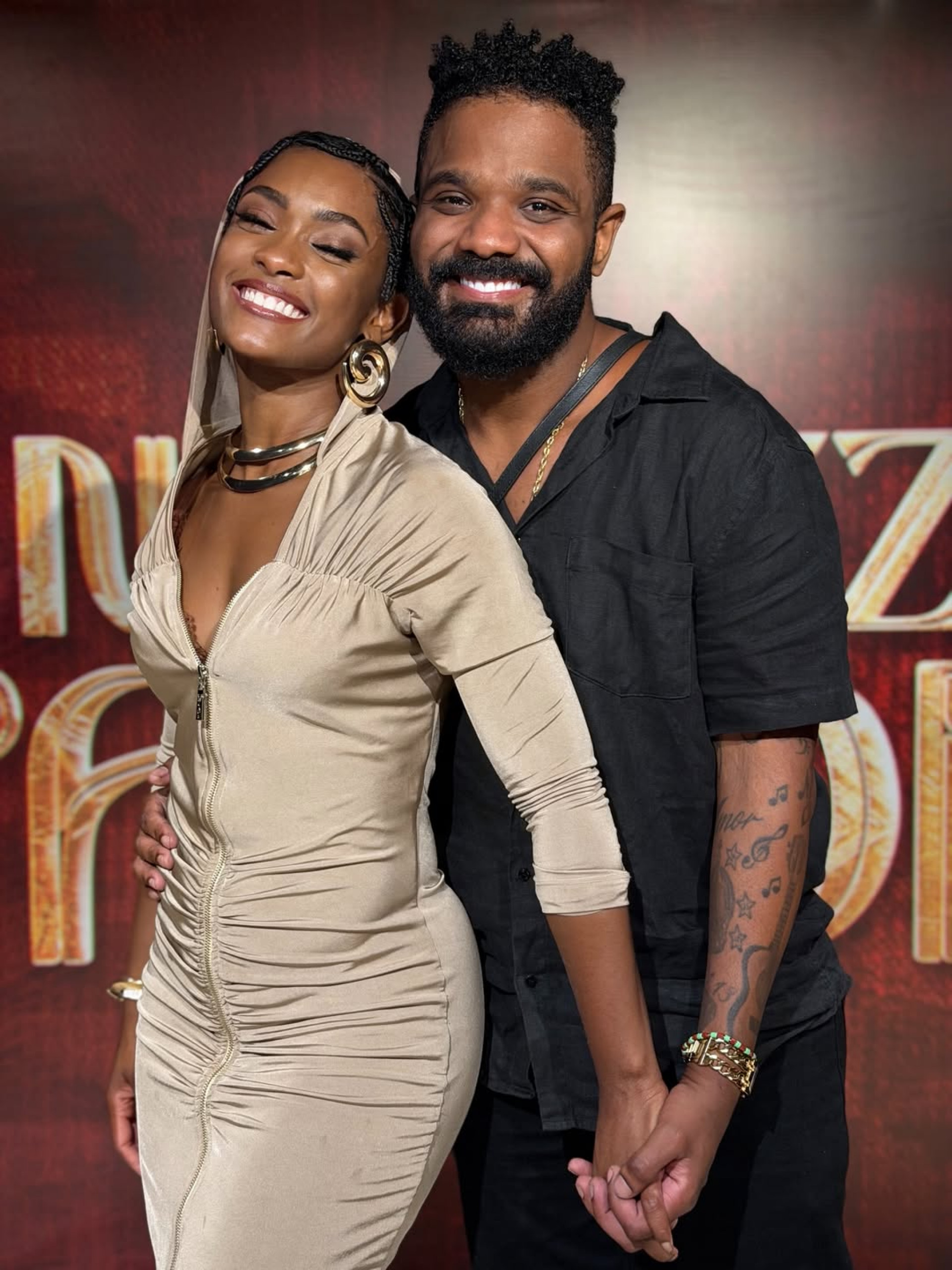 Erika Januza e Arlindinho - Reprodução/Instagram