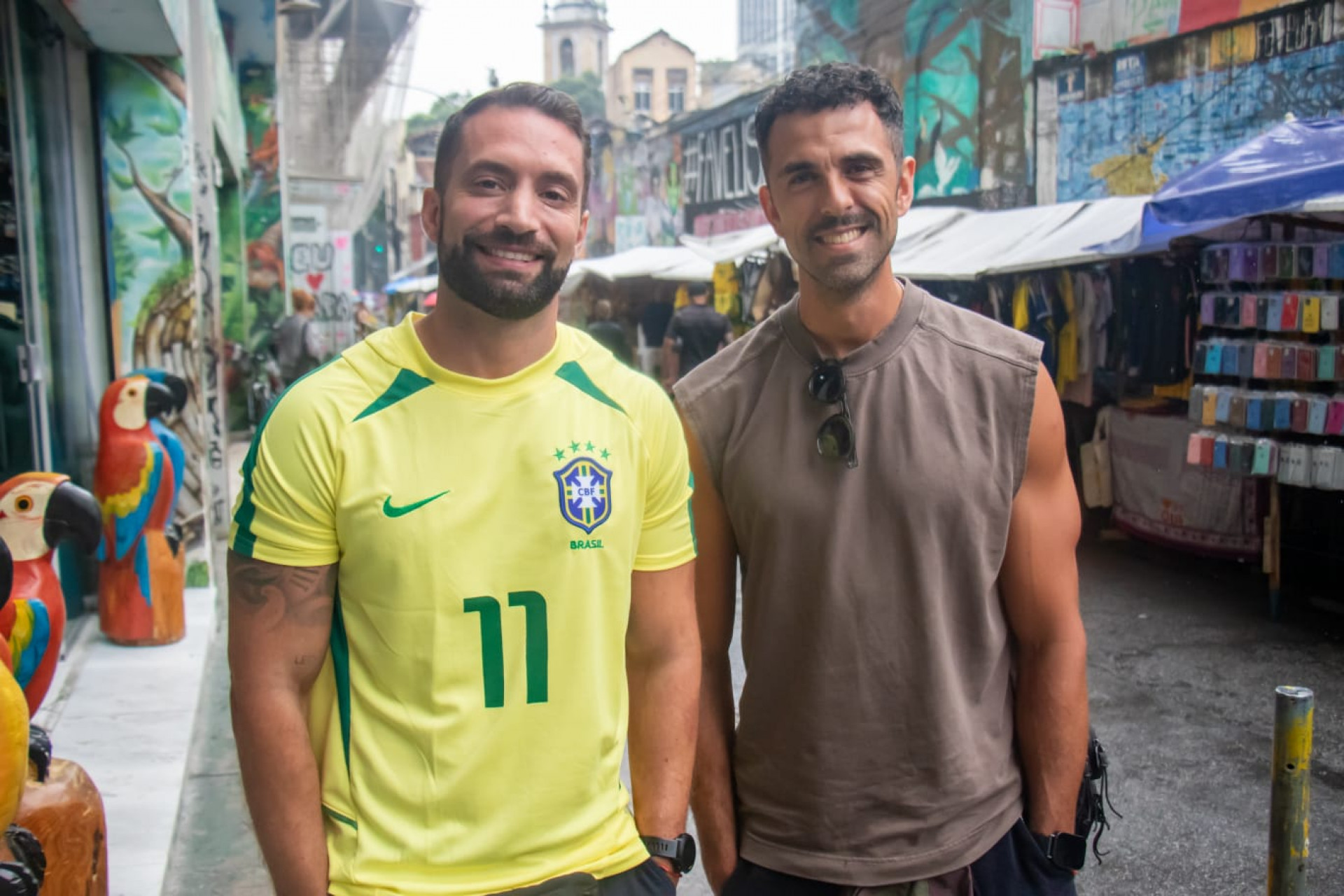 Jose Burgos Trejo e Fernando Gutierrez  - Érica Martin / Agência O DIA