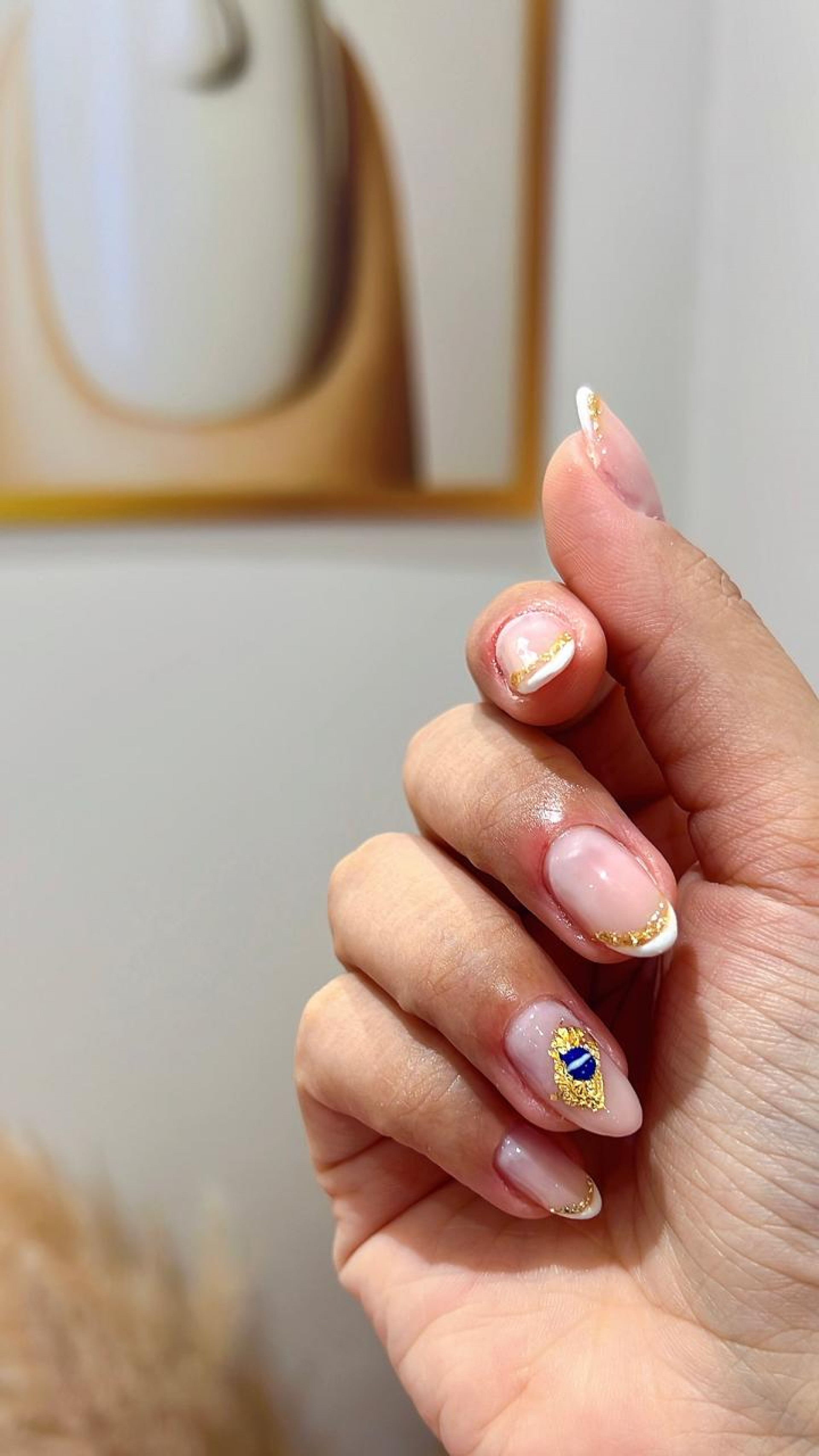 Copa do mundo inspira decorações nas unhas - Arquivo pessoal