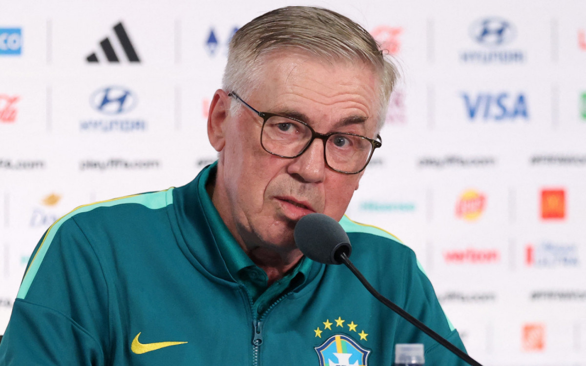 Carlo Ancelotti concedeu entrevista antes da estreia do Brasil. Técnico ressaltou que a Seleção tem que \'fazer um jogo completo em todos os aspectos\' contra Marrocos