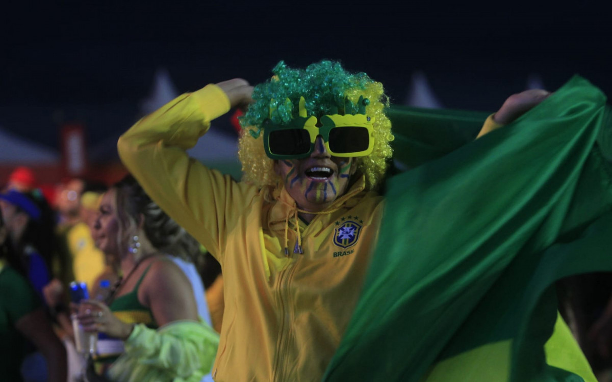 Movimentação na Fanfest de Copacabana - Reginaldo Pimenta/Agência O DIA