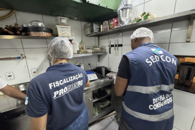 Fiscalização descarta mais de 160 kg de alimentos impróprios em restaurantes do Rio