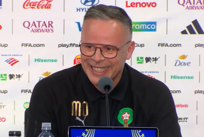 Técnico do Marrocos destaca qualidade do Brasil, mas avisa: 'Não temos medo'