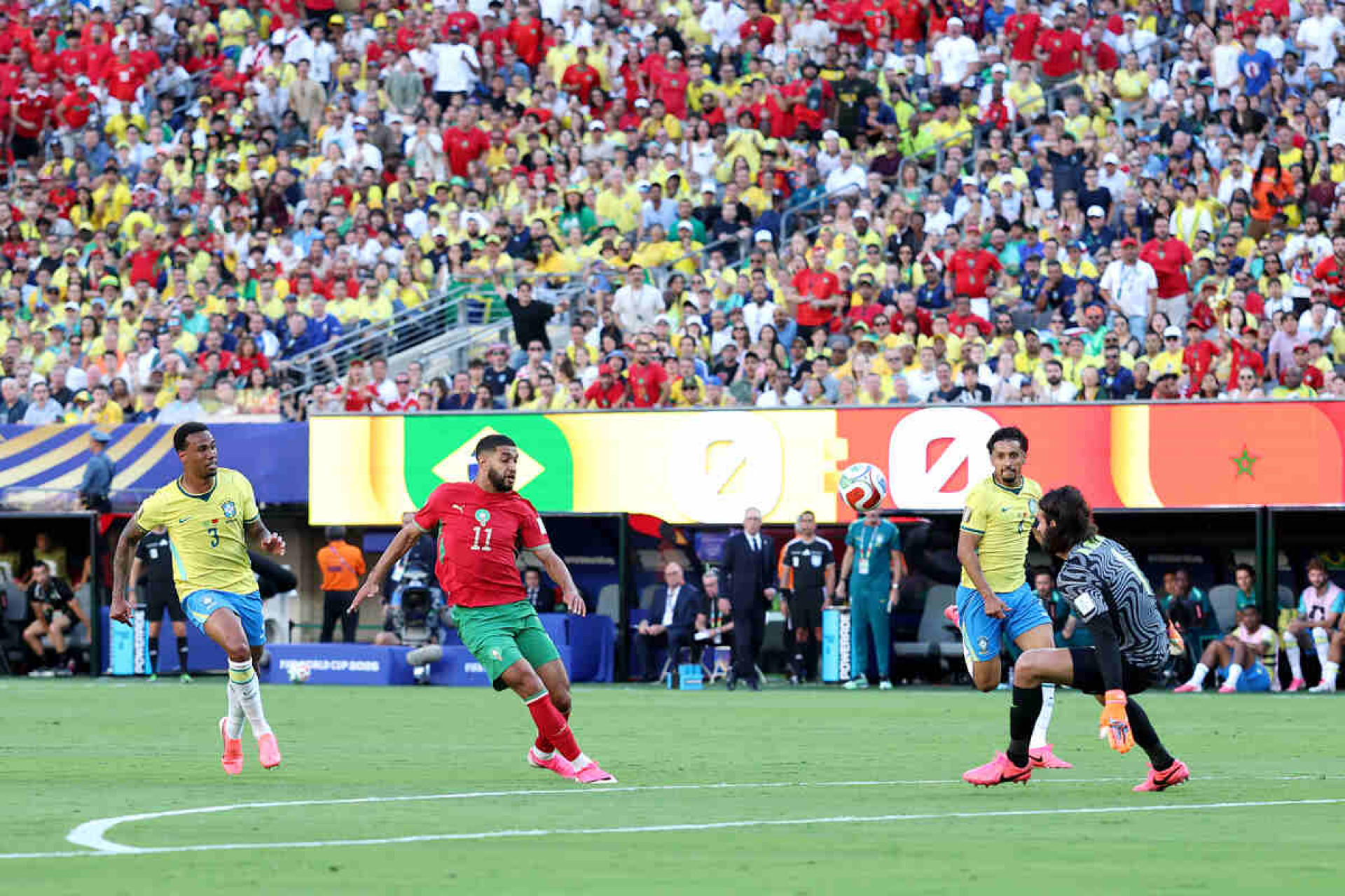 Ancelotti v&ecirc; ansiedade do Brasil em empate com Marrocos na estreia da Copa