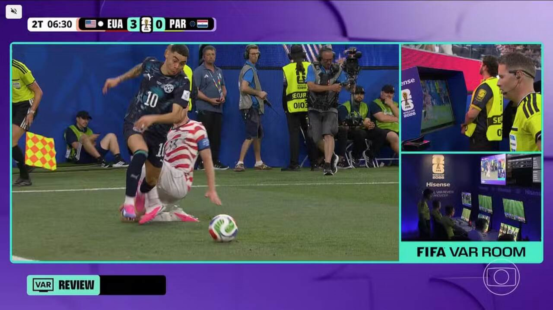 Nova regra da Fifa faz VAR corrigir cart&atilde;o por erro de identidade na Copa do Mundo