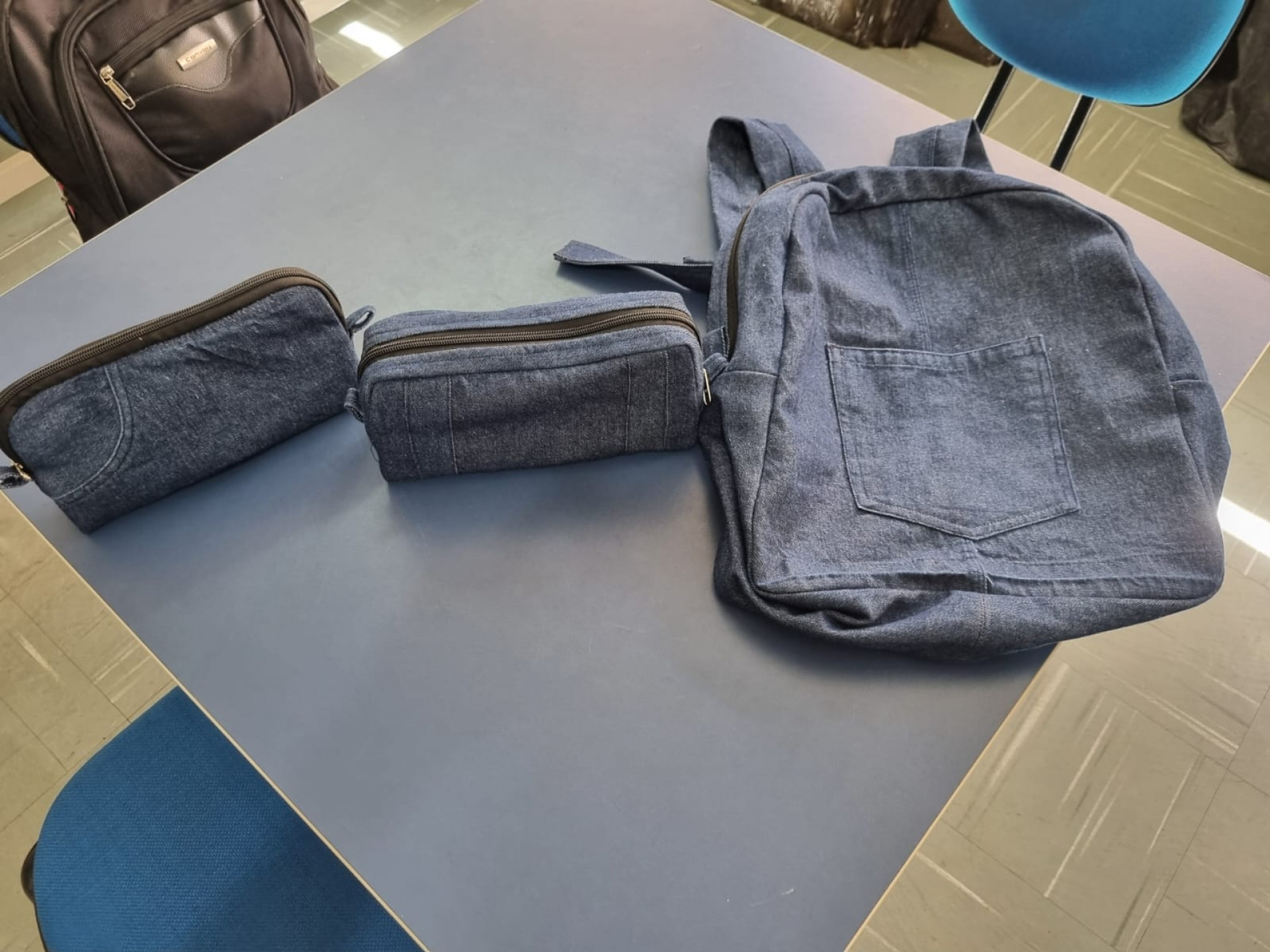 Produ&ccedil;&atilde;o de estojos e bolsas - Divulga&ccedil;&atilde;o/Rio+Saneamento