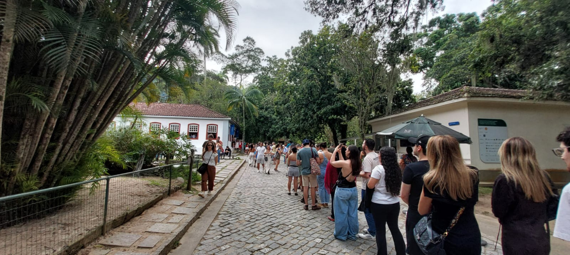 Com entrada gratuita, público lota o Jardim Botânico do Rio neste sábado (13)
 - Divulgação/ Ester Santos