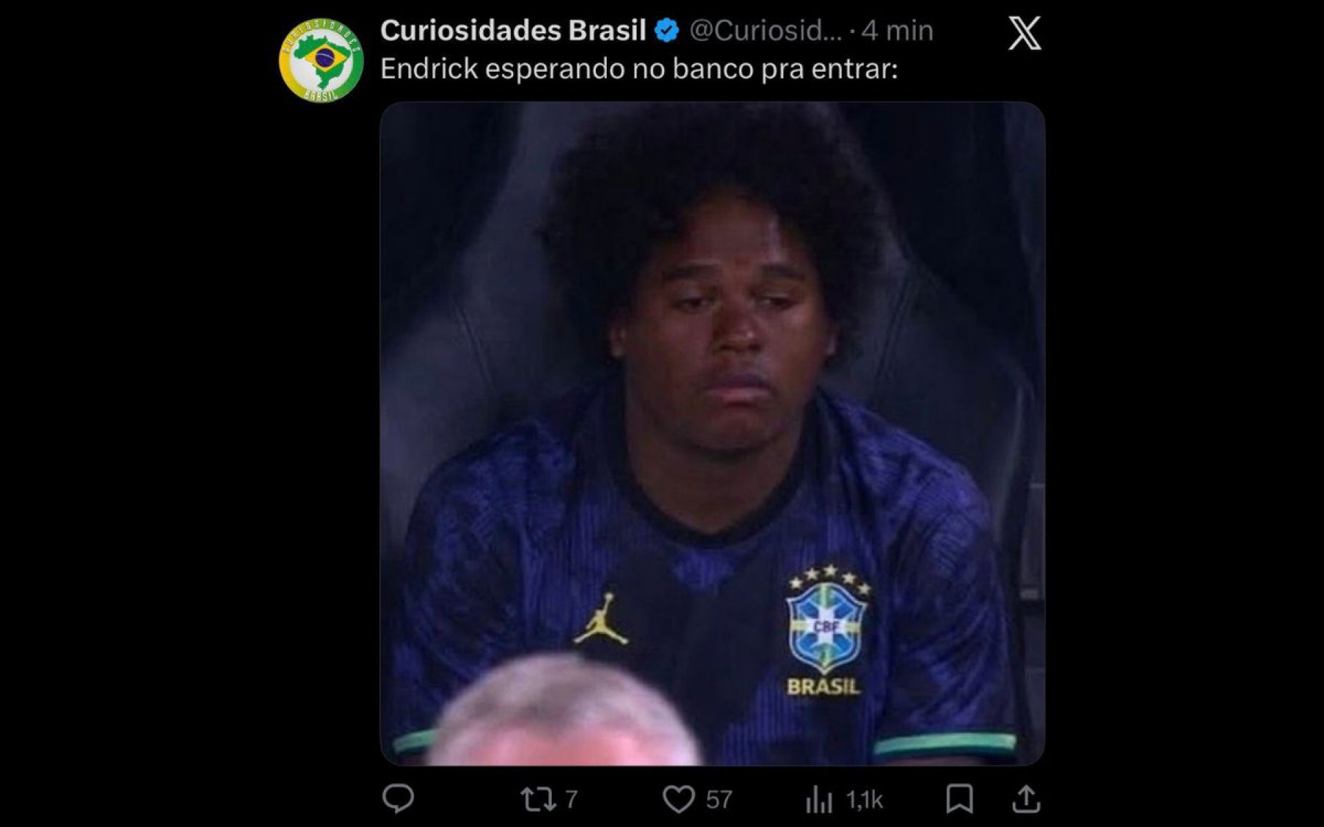 Estreia do Brasil na Copa do Mundo rendeu memes na Web - Reprodução / Internet