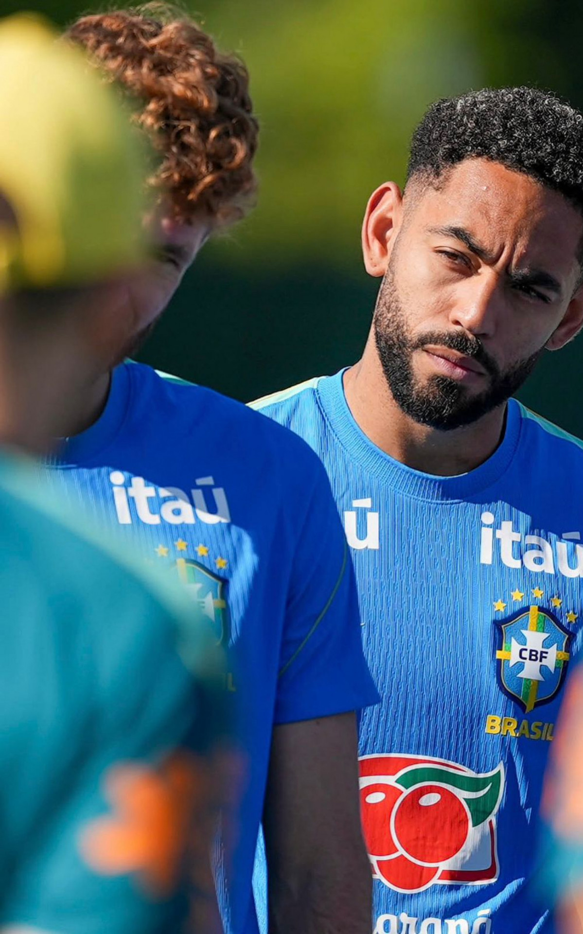 Matheus Cunha em treinamento da seleção brasileira - Rafael Ribeiro / CBF