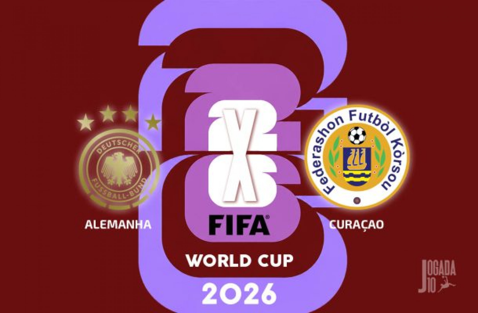 Alemanha x Cura&ccedil;ao, AO VIVO, com coment&aacute;rios e estat&iacute;sticas a partir das 13h
