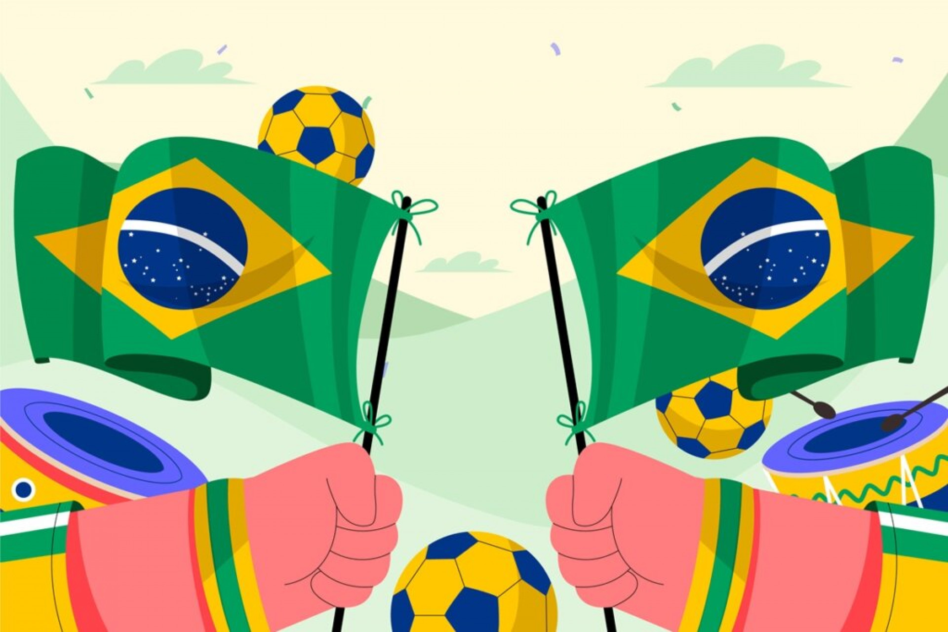 O significado das cores da Sele&ccedil;&atilde;o Brasileira