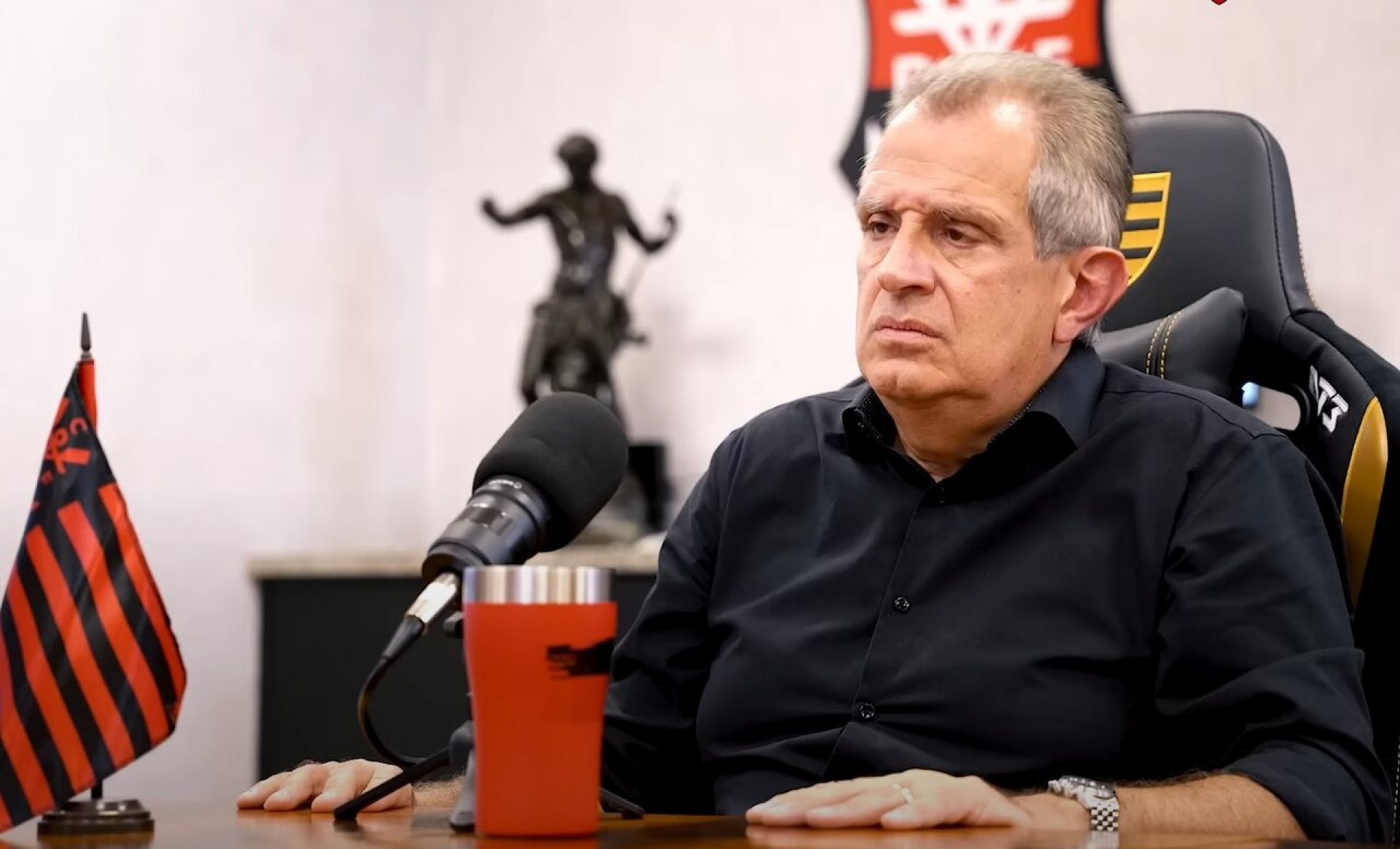 Bap faz amea&ccedil;a sobre poss&iacute;vel compra da SAF do Vasco: “Se for&ccedil;ar a barra, vamos &agrave; Justi&ccedil;a”
