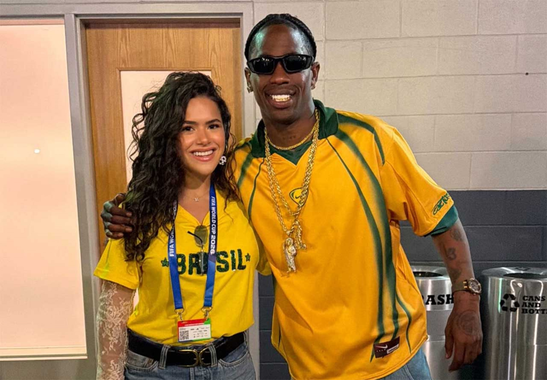 Saiba a rela&ccedil;&atilde;o entre o Brasil e o cantor Travis Scott, f&atilde; de Vini Jr
