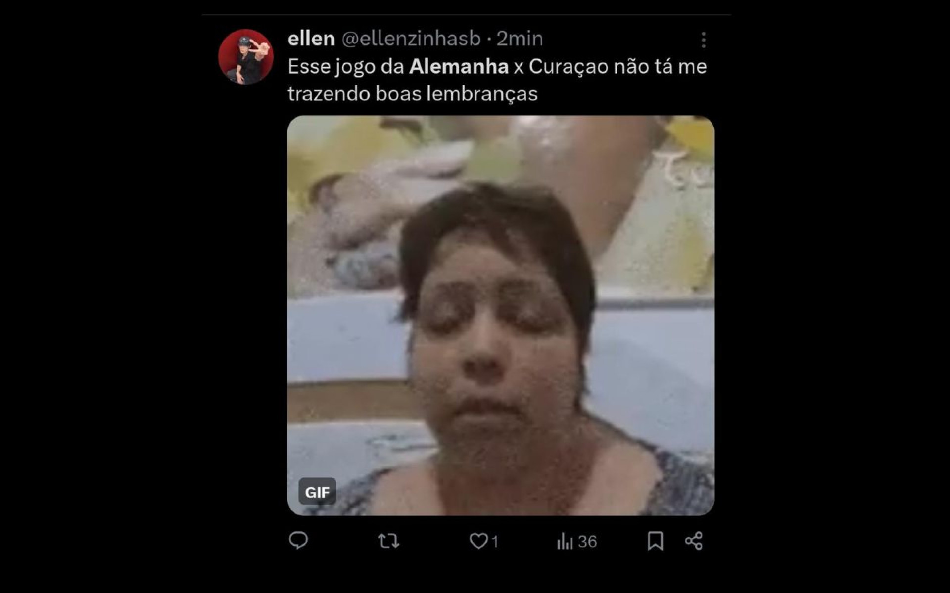 Goleada da Alemanha repercutiu nas redes sociais - Reprodução / X