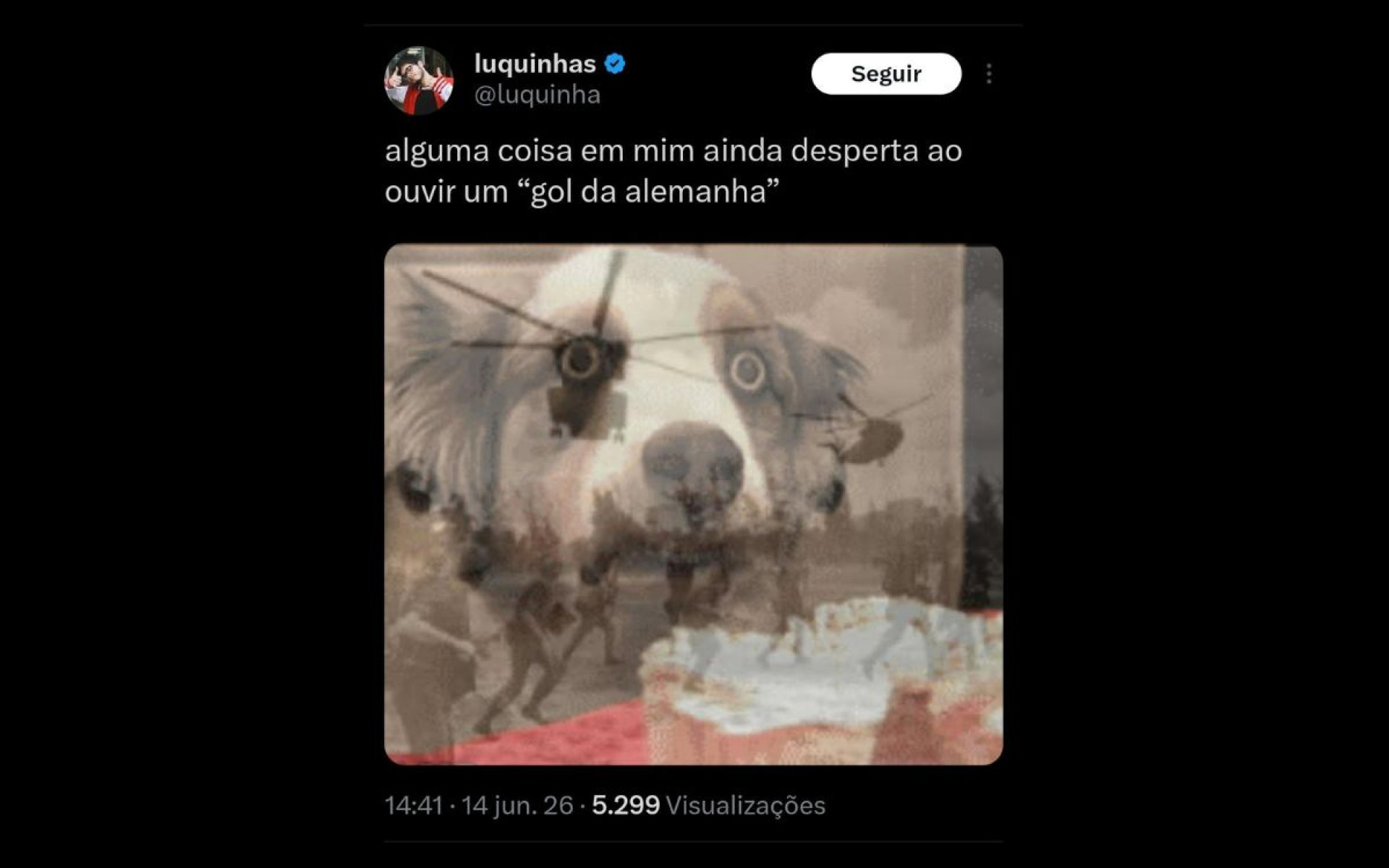 Goleada da Alemanha repercutiu nas redes sociais - Reprodução / X
