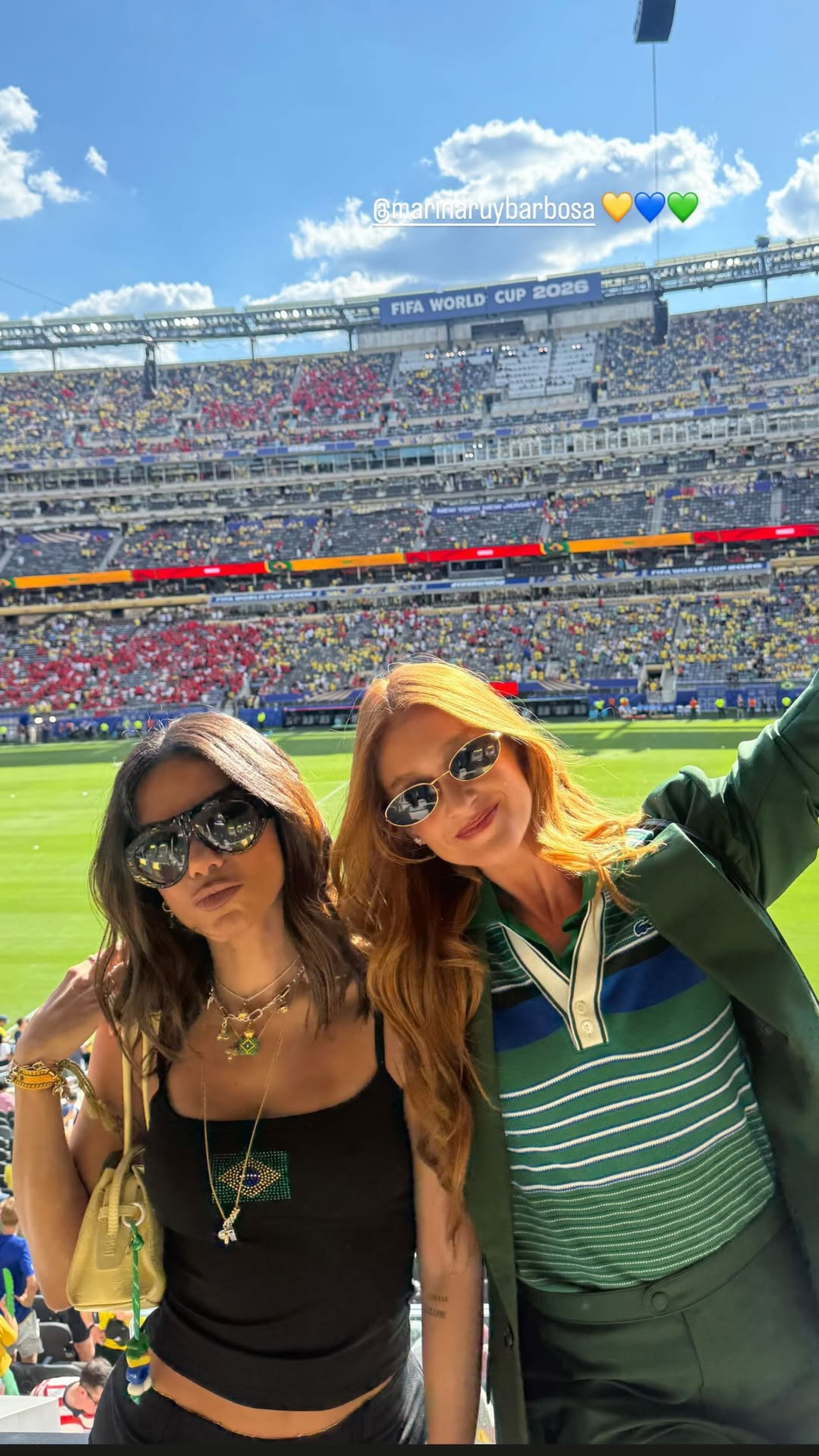 Anitta e Marina Ruy Barbosa - Reprodução / Instagram