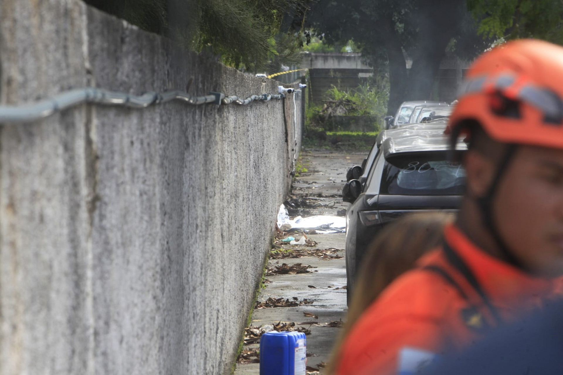 Queda de helicópteros deixou seis mortos, no Recreio dos Bandeirantes - Reginaldo Pimenta / Agência O Dia