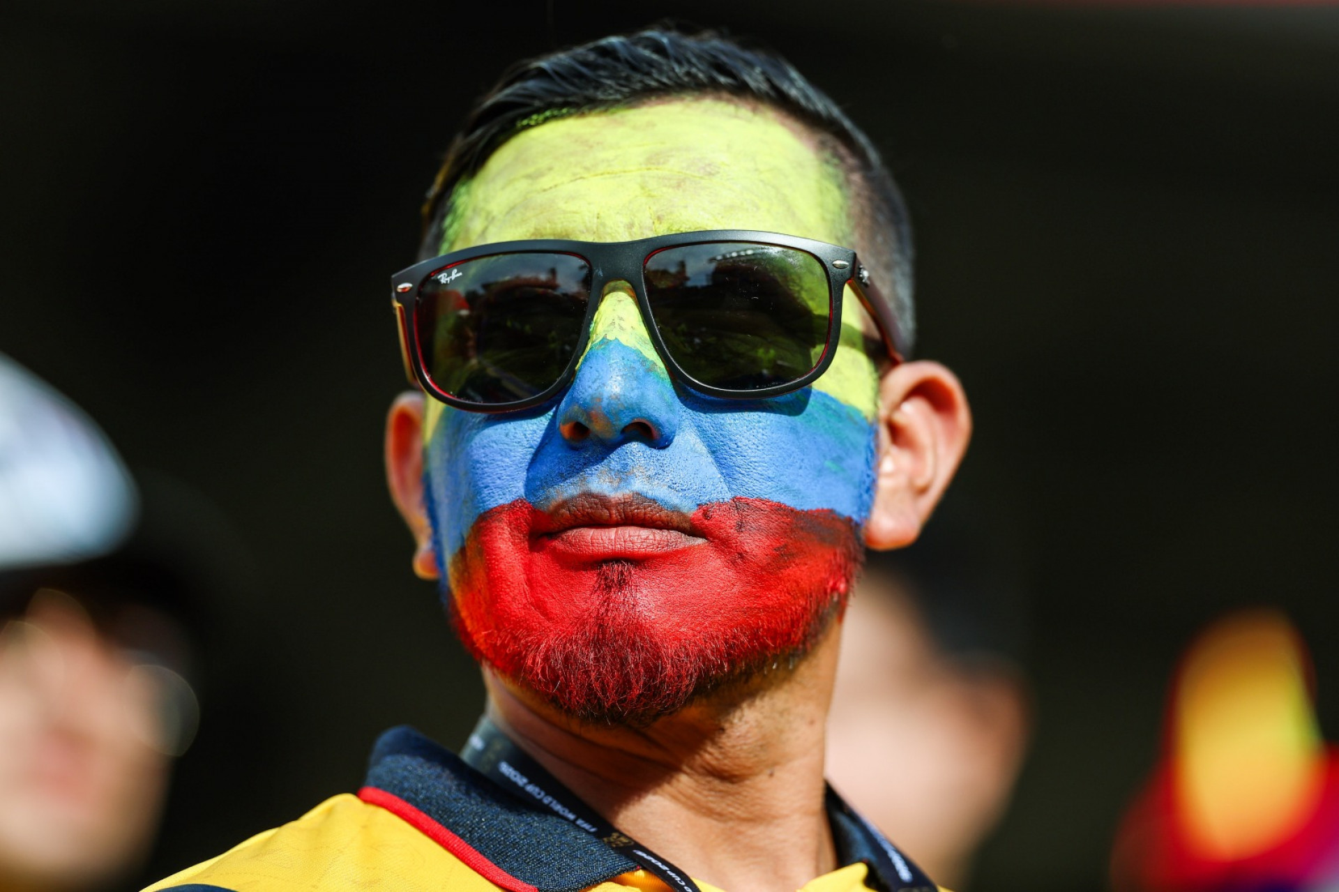 Torcedores marcaram presença no Lincoln Financial Field, na Filadélfia - William Volcov / Parceiro / Agência O Dia