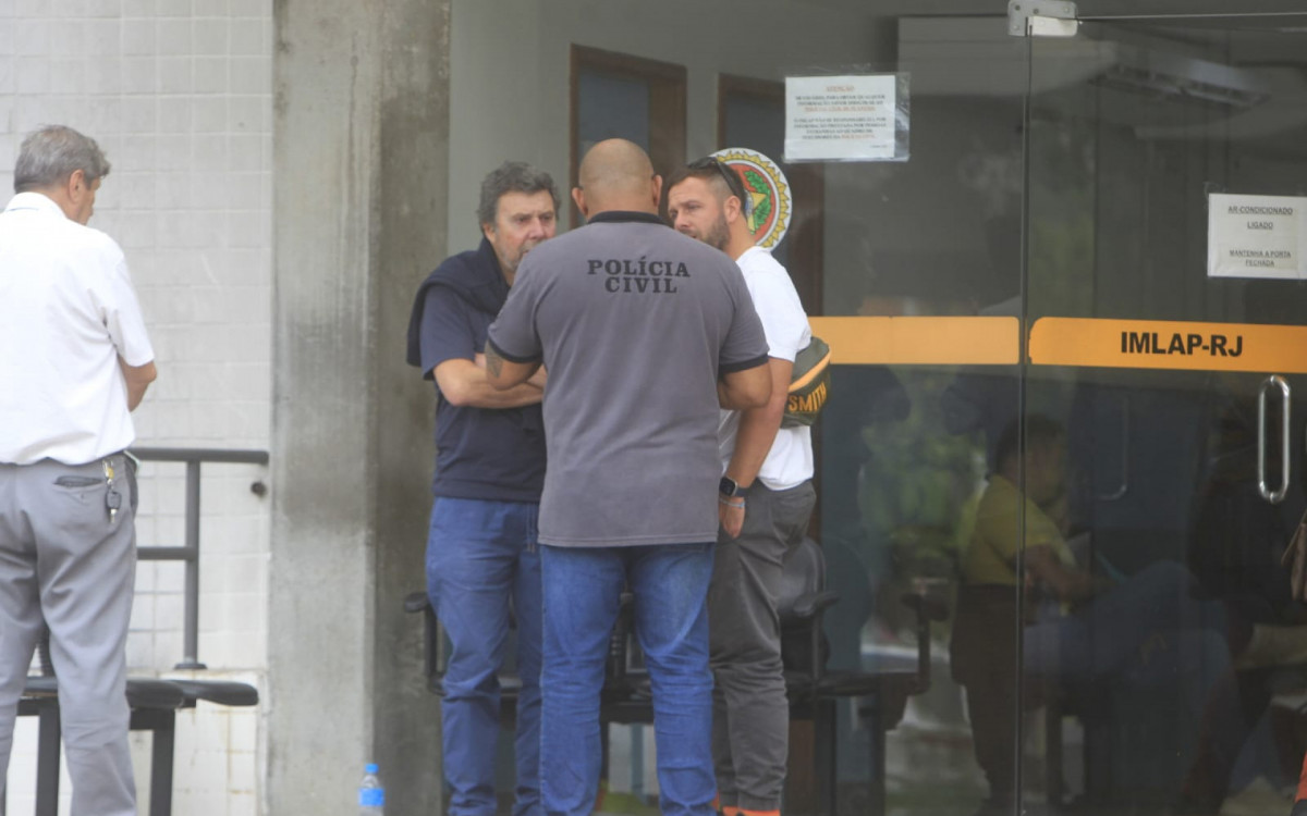 Parentes do argentino Lucas Vignale estiveram no IML