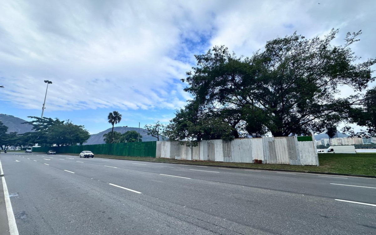 Obra no Aterro do Flamengo gerou revolta entre moradores - Luiz Neves / Arquivo pessoal