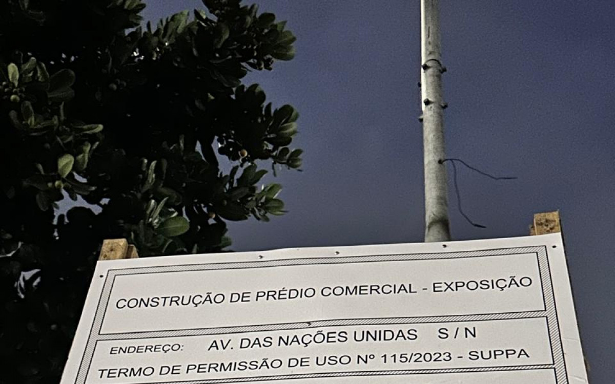 Obra no Aterro do Flamengo gerou revolta entre moradores - Luiz Neves / Arquivo pessoal
