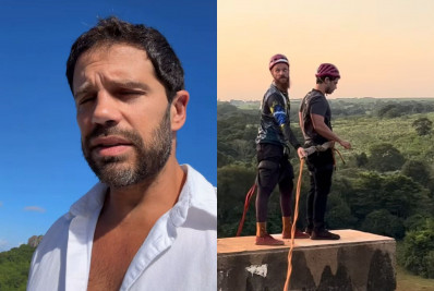 Ator desabafa ao revelar que saltou da mesma ponte onde jovem morreu