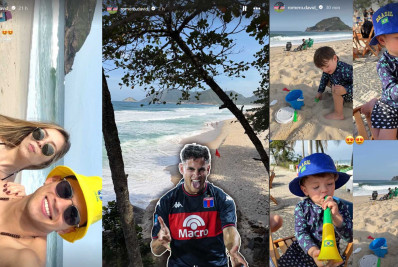 Xodó da torcida do Flamengo, atacante argentino está no Rio